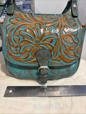 Patricia Nash Tooled Crossbody